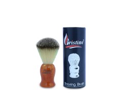 Pristine Shaving Brush ( Orang Handle with synthetic hair )